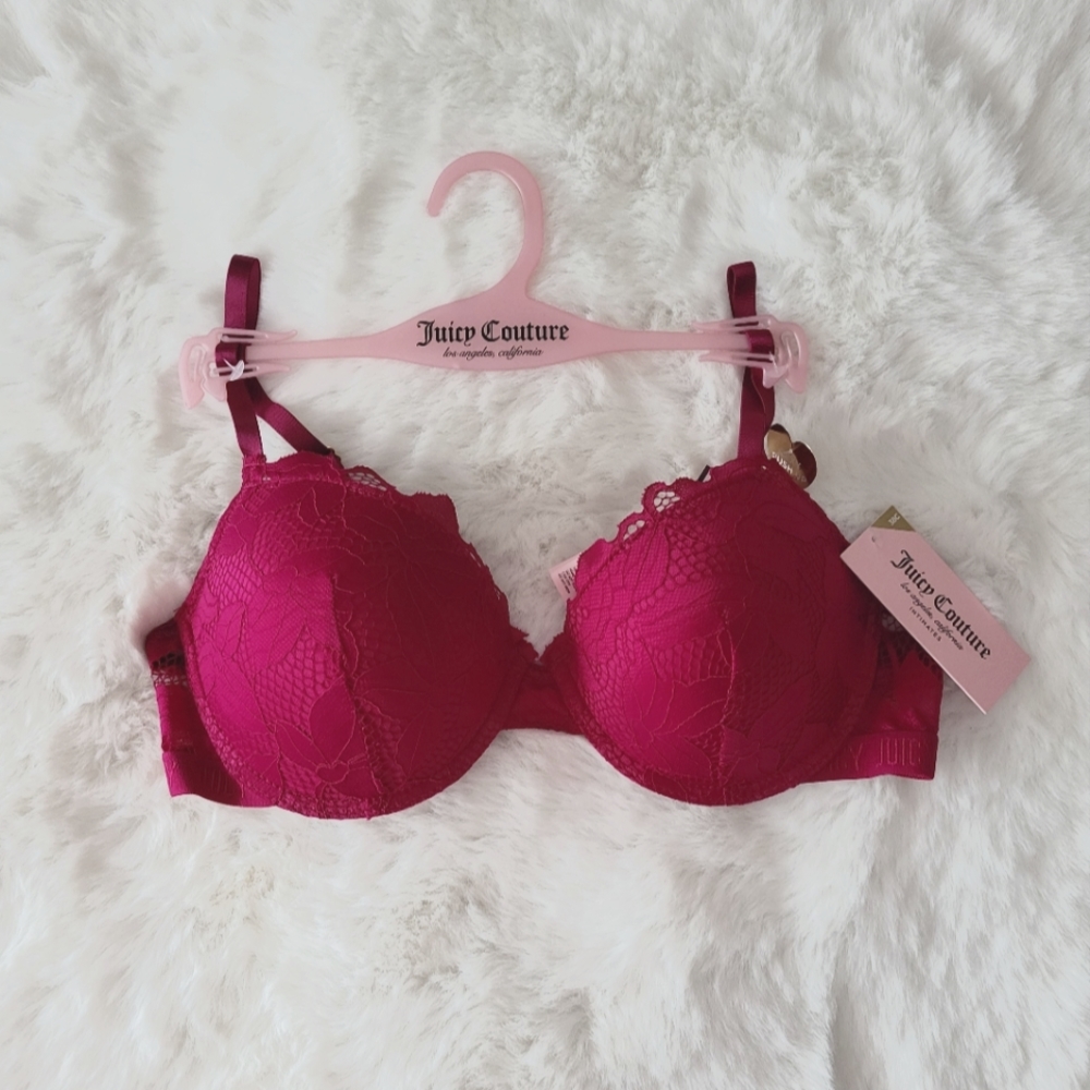 ⚘️JUICY COUTURE BRAND NEW SEXY PUSH UP BRA SIZE 38C
